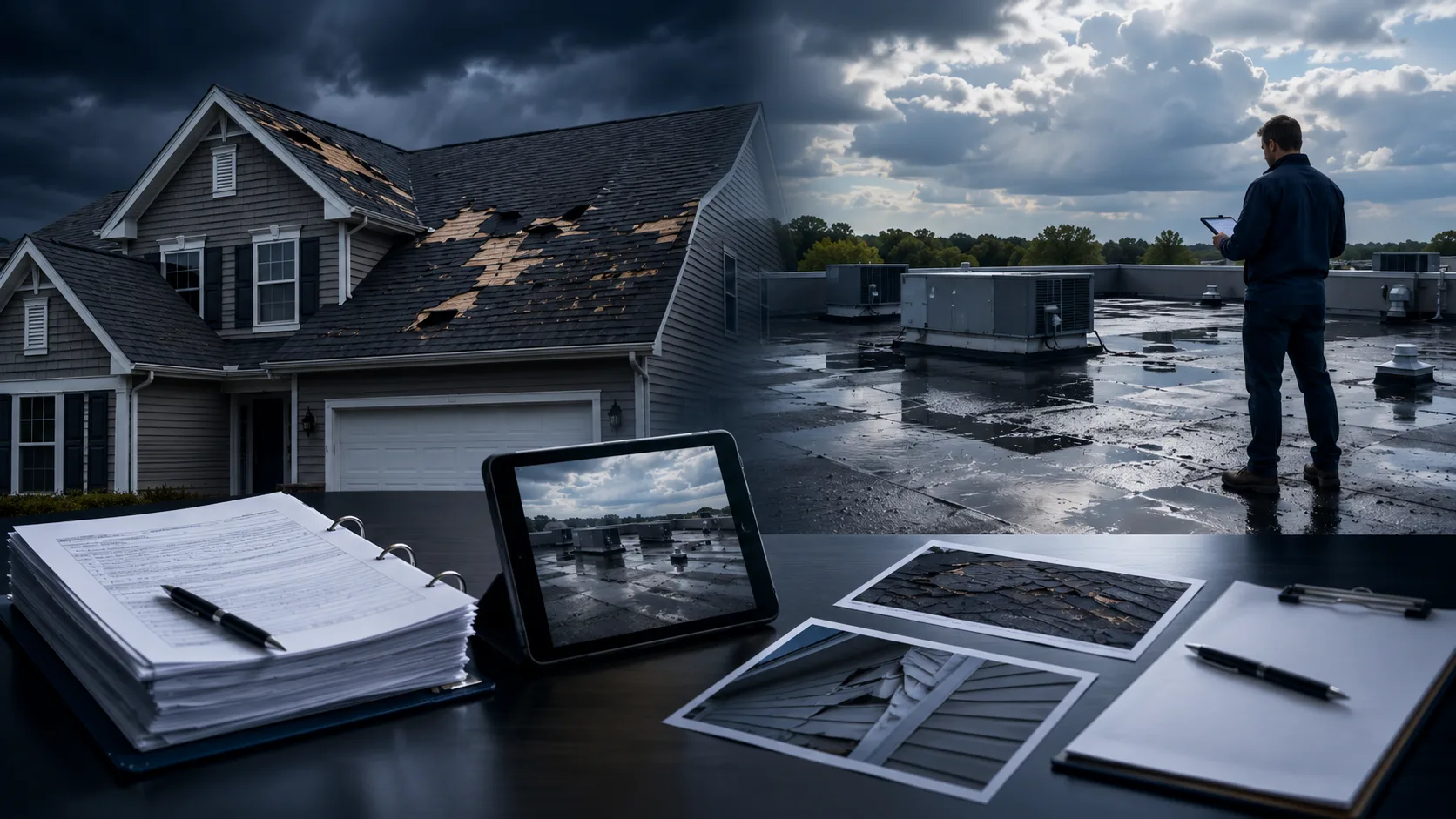 Services property claim